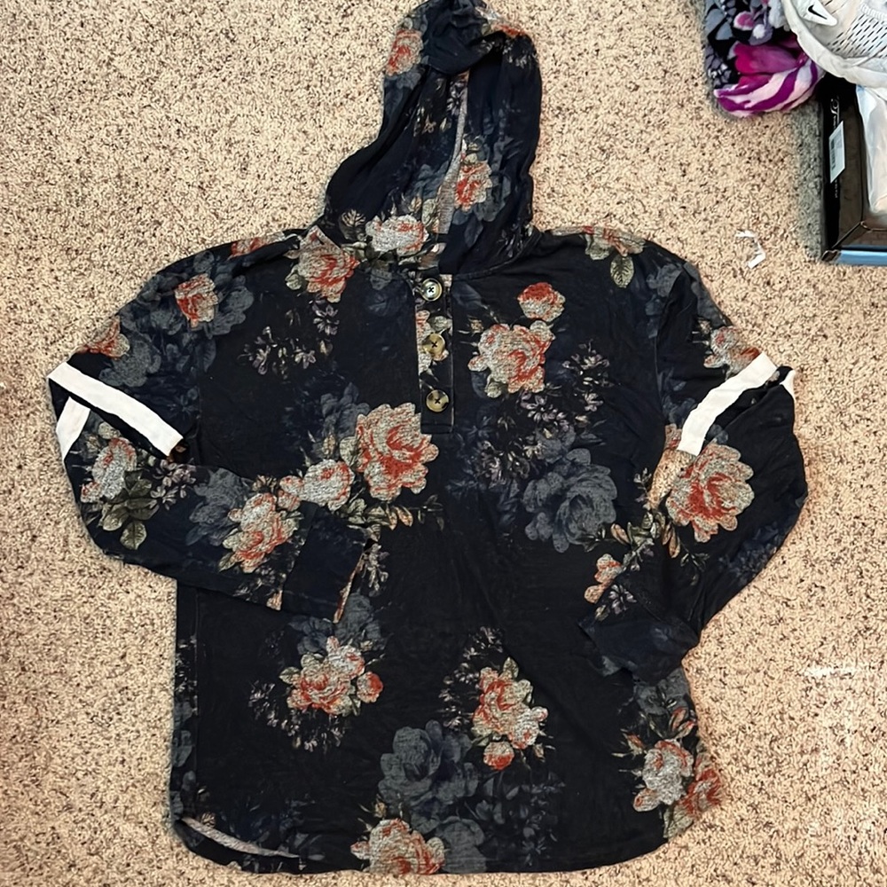 Maurice’s Hooded Lightweight Sweater Womens Size Medium